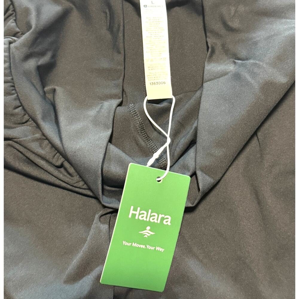 NEW HALARA SoftlyZero 2-in-1 Flowy Shorts Black L - Picture 7 of 10